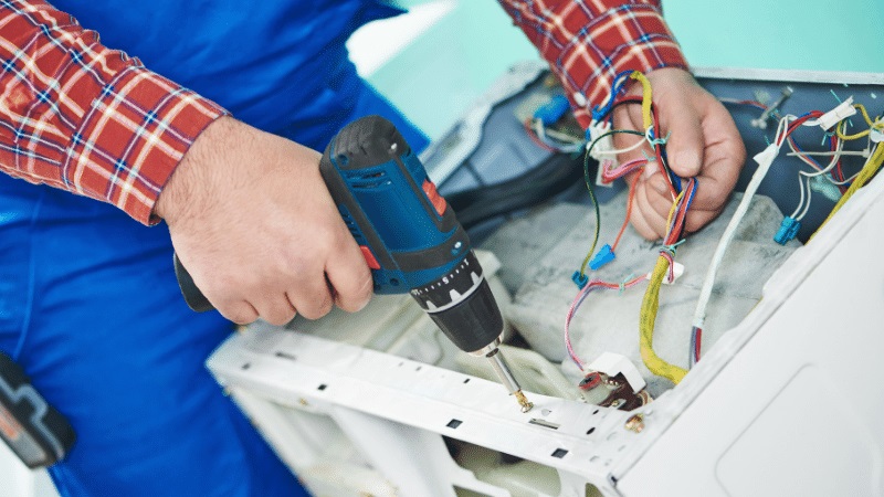 Bağcılar Fagor Fagor çamaşır makinesi kart tamiri – Su almama arızası orijinal parça ile giderildi. - Teknik servis örneği